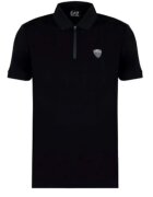 EA7 Tricou barbati 8NPF13 - Emporio Armani Viscoza/Poliamida - Negru
