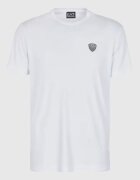 EA7 Tricou barbati - Brak - Viscoza - Alb - Alb