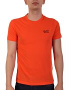 EA7 Tricou barbati - Bumbac - Portocaliu