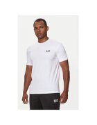 EA7 Tricou barbati Emporio Armani - 8NPT26 PJVQZ - Bumbac - S INTL - Alb