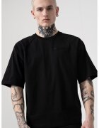 EA7 Tricou cu perforatii pe spate - Negru