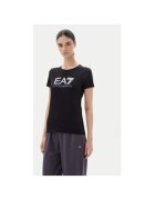 EA7 Tricou dama Emporio Armani - 7W000183 AF10373 - Bumbac - Negru - Negru