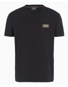 EA7 Tricou din bumbac cu detaliu logo -