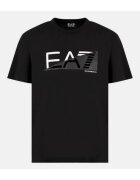 EA7 Tricou Din Bumbac Cu Logo Printat