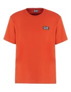 EA7 Tricou pentru Barbati - m tape m tee ss zip - 7M000516-AF14616-U3012 - 128 CM - Rosu