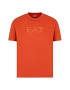EA7 Tricou pentru Barbati - m tee ss loose - 7M000226-AF10375-U3012 - Rosu - Rosu
