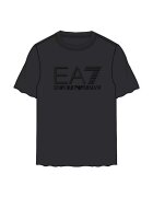 EA7 Tricou pentru Drumetie - 6DPT14-PJUAZ-1200 - Negru - Negru