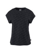 EA7 Tricou pentru Femei - w tee ss allover - 3DTT04-TJUBZ-1200 - Negru - Negru