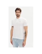 EA7 Tricou polo barbati Emporio Armani - 8NPF14 PJVQZ - Bumbac - Alb - Alb