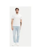 EA7 Tricou Polo barbati Emporio Armani - 8NPF14 PJVQZ - Bumbac/Elastan - 3XL INTL - Alb