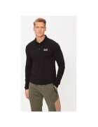 EA7 Tricou Polo barbati Emporio Armani - 8NPF15 PJVQZ - Bumbac/Elastan - 3XL INTL - Negru