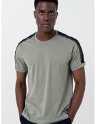 EA7 Tricou regular fit cu decolteu la baza gatului - Verde sparanghel
