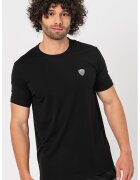 EA7 Tricou regular fit cu logo - Negru