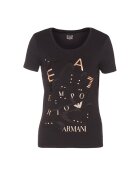 EA7 Tricou W Tee Premium - 3RTT19-TJDZZ-1200 - Femei - Negru - Negru
