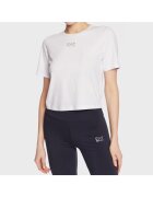 EA7 Tricou W Tee Ss Essentials - 3RTT05-TJDZZ-0102 - Femei - Alb - Alb