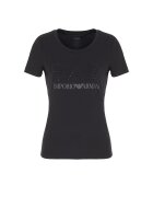 EA7 Tricou W Tee Ss Rn - 3RTT24-TJDZZ-1200 - Femei - Negru - Negru