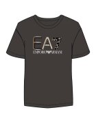 EA7 Tricou W Tee Ss Rn Fancy Crossover - 3RTT36-TJDZZ-1200 - Femei - Negru - Negru
