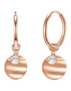Eastside Cercei din otel inoxidabil cu zirconia 19537 - Auriu rose