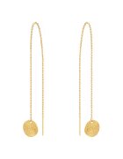 Eastside Cercei drop placati cu aur de 14K - Auriu
