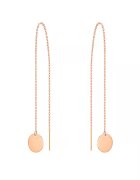 Eastside Cercei drop placati cu aur de 14K - Auriu - Auriu rose