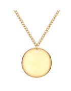Eastside Colier ajustabil placat cu aur de 14K Auriu - Auriu