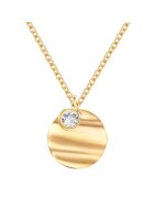Eastside Colier de placat cu aur de 14K Auriu - Auriu