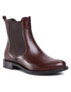 ECCO Botine dama 207697478 - Piele naturala - Maro