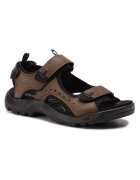 ECCO Sandale barbati 82204402114 - Piele naturala - Maro - Maro