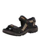 ECCO Sandale sport Piele/ Sintetic - Negru/ Gri