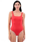 EDOS Costum de baie intreg cu model uni - Coral