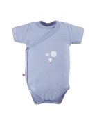 EEVI Body cu maneca scurta si model balon - - Petite - Albastru - pentru baietei - Albastru