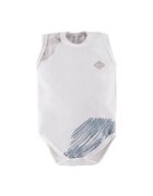EEVI Body fara maneci cu model colorat - - Pacific - Alb - pentru baietei - Alb