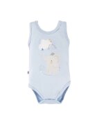 EEVI Body fara maneci cu model elefant - - Mellow - Bleu - pentru baietei - Bleu - Albastru deschis
