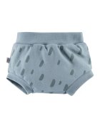 EEVI Pantaloni scurti bufanti Bloomers - Botanic - Verde Pacific cu buline - pentru baietei - Verde