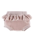 EEVI Pantaloni scurti bufanti cu volan in talie Bloomers - Botanic - Bej - pentru fetite - Bej