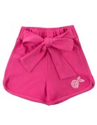 EEVI Pantaloni scurti cu funda in talie - - Peony - Roz - pentru fetite - Roz