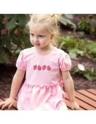 EEVI Rochie cu capsunele - Strawberry and Love - Roz - pentru fetite - Roz