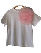 Electra Store Tricou Alb Rose