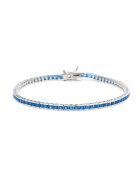 ElectraStore Bratara Tennis ARGINT 925 Rodiat - 19 CM