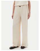 Eleh Pantaloni dama palazzo - ecru