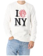 Element Bluza barbati lifestyle - organica - alb - bumbac/poliestera`1s