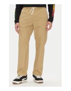 Element Pantaloni barbati - bumbac/elastan - bej -