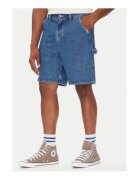 Element Pantaloni scurti pentru barbati - bumbac - albastru