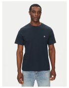 Element Tricou barbatesc bleumarin - bumbac - uni