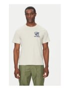 Element Tricou barbati - bej - 100% bumbac organic -
