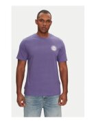 Element Tricou barbati - mov - 100% bumbac
