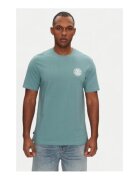 Element Tricou barbati - verde - 100% bumbac
