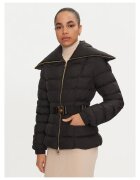 Elisabetta Franchi Geaca puf negru - Negru
