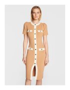 Elisabetta Franchi Rochie dama bej - tricotata -