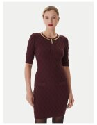 Elisabetta Franchi Rochie de cocktail pentru femei bordeaux